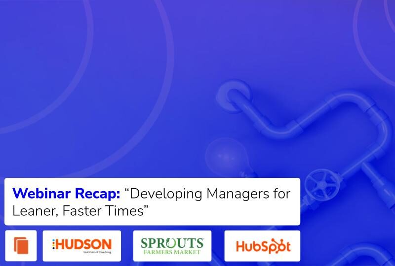 [Video] Developing Managers for Leaner, Faster Times